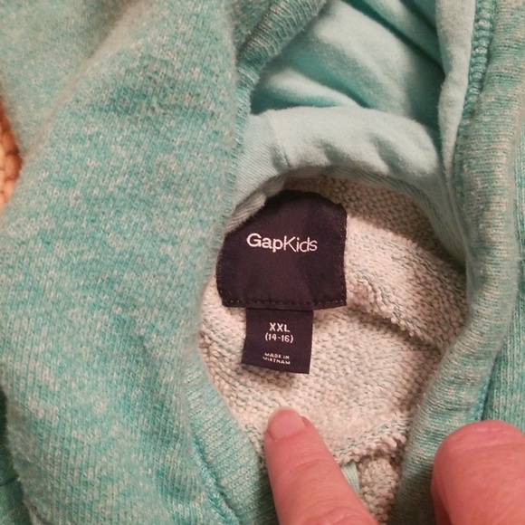 Gap kids 14 16 logo hoodie jacket coat girls - Picture 3 of 3